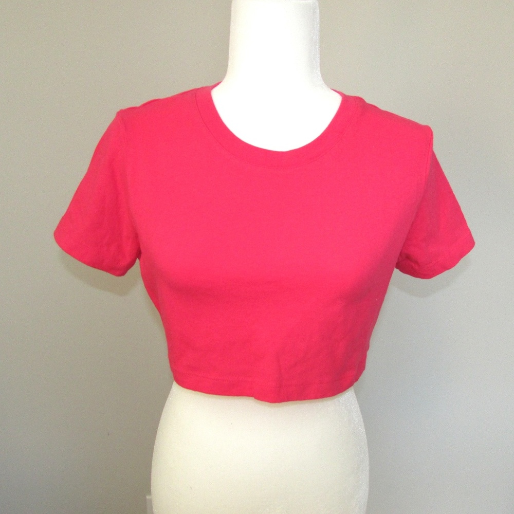 4/$20 Forever 21 Pink Crop Top